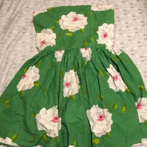 Womens short strapless dress